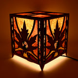 "Leaf" Cube Luminary By Kendrick Cowdery