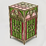 Green and Pink Luminary By Kendrick Cowdery