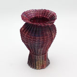 Small Amethyst Pleated Vessel By Goran Konjevod