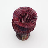 Small Amethyst Pleated Vessel By Goran Konjevod