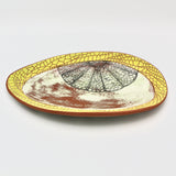 Large Chartreuse Platter By Terri Scheid