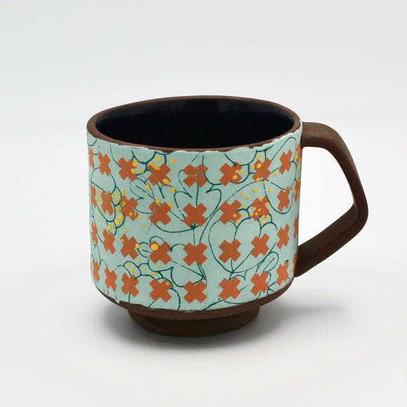 Mixed Pattern Mug By Deb Sullivan