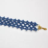 Blue Lace Bracelet By Eva Pearlingi