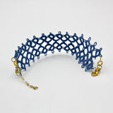 Blue Lace Bracelet By Eva Pearlingi