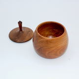 Chinese Elm and Black Walnut Box by Patrick Schmitz