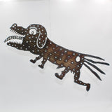 Angry Dog Tin Cut-out By Mark Bulwinkle