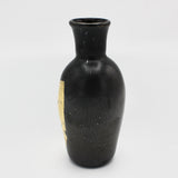 Gold Leaf Bud Vase in Black By Mathew Porkola