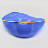 Dutch Blue and Yellow Loopy Bowl By Mathew Porkola