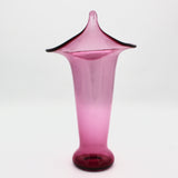 Jack-in-the-Pulpit Vase in Gold Ruby By Mathew Porkola