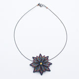 Rainbow Flower Necklace By Arbel Shemesh