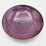 Shallow Bowl in Purple By Ross Spangler
