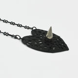 Upcycled Inner Tube Necklace By Suzane Beaubrun