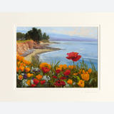 "Poppies On the Coast" Giclee Print By Michele Hausman