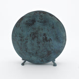 Small Round Vase in Antique Blue By David M Bowman Studio