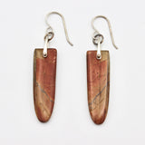 Red Creek Jasper Earrings By Theresa Kwong