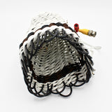 Upcycled Cable Berry Gathering Basket By Monique Sonoquie