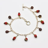 Chocolates and Berries Bracelet By Carolyn Tillie