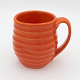 Ringware Style Mug in Persimmon By Kathy Kearns