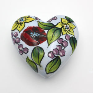 Heart Jewel Box in Blue By Jacqueline Thompson