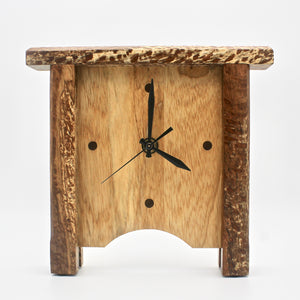 Valley Oak and Pine Table Clock By Peter Howkinson