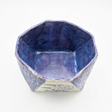Octagon Bowl in Purple By Geraldine GaNun