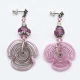Pink Petal Earrings By Carol Rose