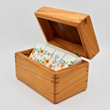 Cedar and Redwood Recipe Box By Peter Howkinson