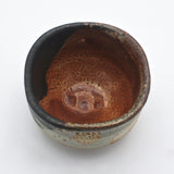Small Cup in Brown and Orange By Kurt Heffron