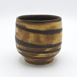 Marbled Clay Cup in Brown By Kurt Heffron