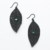 Upcycled Inner Tube Earrings By Suzane Beaubrun