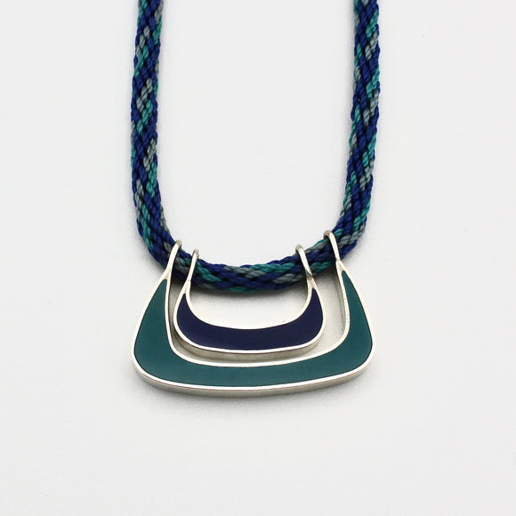 Catching Kumihimo Necklace By Gabriele Cressman
